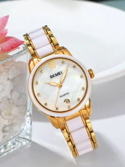 ساعة SKMEI النسائية الأنيقة بعرض التاريخ