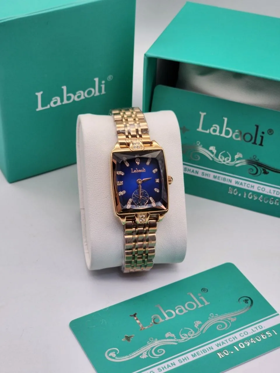 ساعة LabaoLi النسائية الأنيقة مع علبة أصلية